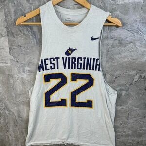Nike West Virginia Mountaineers Basketball tank top Men's Medium#WVU #NCAA